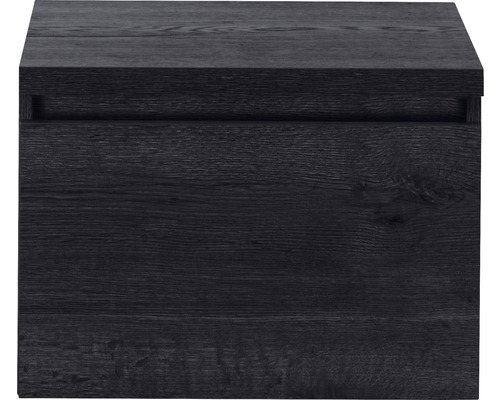 Waschtischunterschrank Sanox Frozen Frontfarbe black oak BxHxT 60,2 x 43,6 x 45 cm