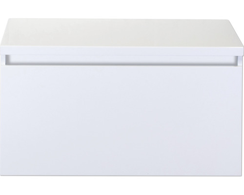 Waschtischunterschrank Sanox Frozen Frontfarbe weiß hochglanz BxHxT 80,2 x 43,6 x 45 cm