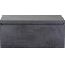 Waschtischunterschrank Sanox Frozen Frontfarbe tabacco BxHxT 100,2 x 43,6 x 45 cm