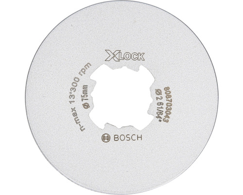 X-LOCK Diamanttrockenbohrer Bosch Professional Best for Ceramic Dry Speed Ø 75 mm Bosch X-Lock Trennscheibe mit 75 Millimeter Durchmesser