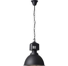 Schwarze Hängeleuchte mit Kette