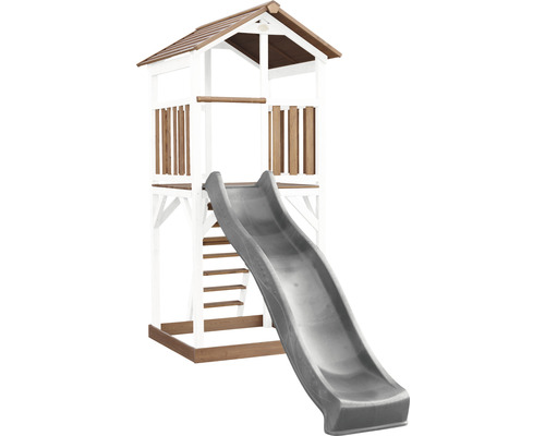 Spielturm mit Rutsche und Leiter für den Garten
