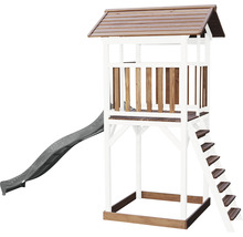 Spielturm mit Rutsche und Leiter für den Garten