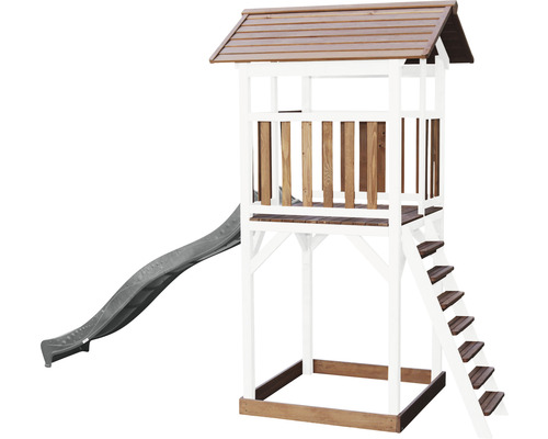 Spielturm mit Rutsche und Leiter für den Garten