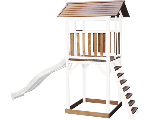 Spielturm mit Rutsche und Leiter für den Außenbereich