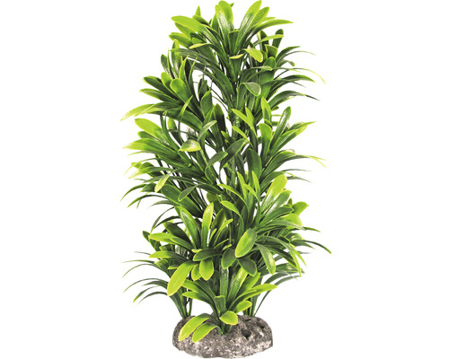 Kunststoff-Wasserpflanze X-Large Nr. 33 42 cm grün