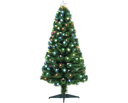 künstlicher Weihnachtsbaum Tannenbaum Prestwick mit Beleuchtung H 120 cm grün inkl. LED