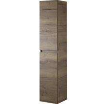 Hochschrank Sanox Frozen Frontfarbe tabacco BxHxT 35 x 170 x 35 cm