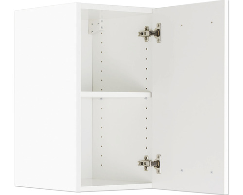 Hängeschrank Optifit Salo214 BxTxH 40 x 34,6 x 57,6 cm Frontfarbe weiß matt  Korpusfarbe weiß bei HORNBACH kaufen