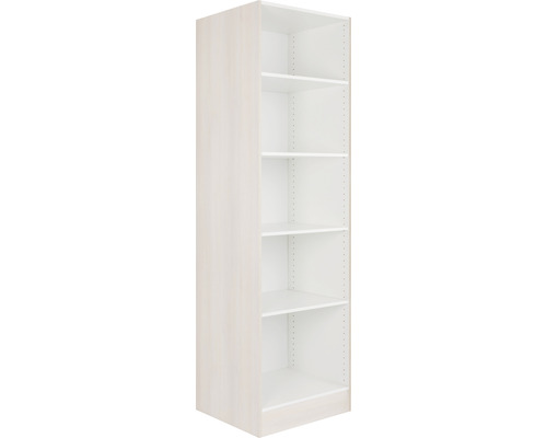 Regal Optifit Porto220 BxTxH 60 x 55,5 x 206,8 cm Frontfarbe anthrazit matt Korpusfarbe akazie