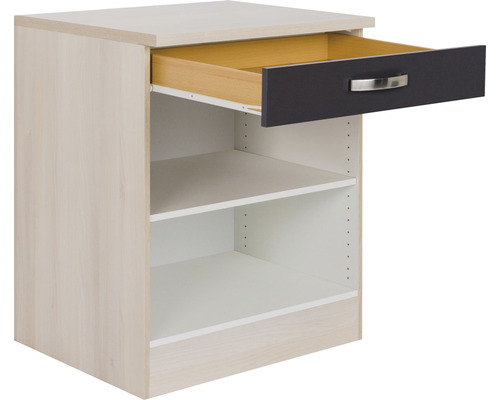 Unterschrank mit Schublade und Regalböden