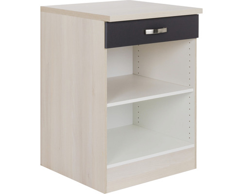 Unterschrank mit Schublade und Regalböden für zusätzlichen Stauraum