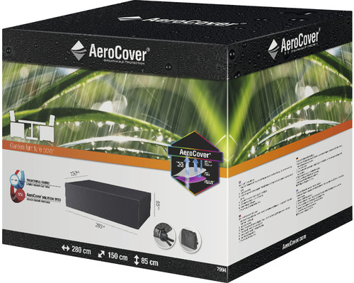 Atmungsaktive Schutzhülle für Sitzgruppe AeroCover cm anthrazit