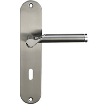 Edelstahl-Türbeschlag mit Hebel