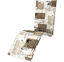 Auflage für Liegestuhl mit New York Design