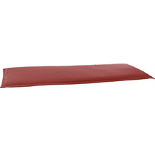 Bankauflage 3er Bankauflage 150 x 45 x 4 cm Polyester rot