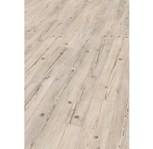 Verlegtes Laminat mit Holzoptik