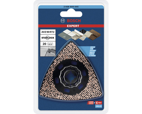 Bosch Expert AVZ 90 RT2 Starlock Segmentsägeblatt im Paket