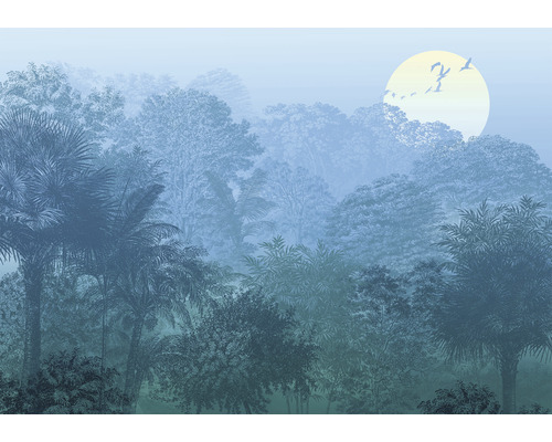 Fototapete Vlies INX8-052 Ink Deep in the Jungle 8-tlg. 400 x 280 cm
