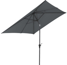 Rechteckiger Sonnenschirm für den Garten