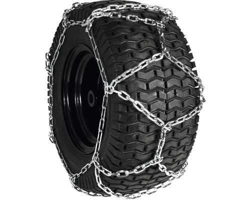 Reifen mit Schneeketten für erhöhte Traktion