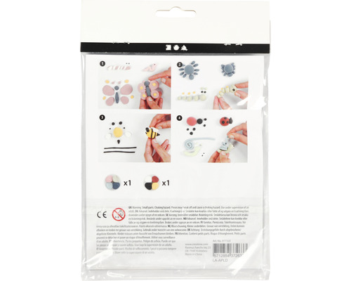 Knetanleitung für verschiedene Insekten