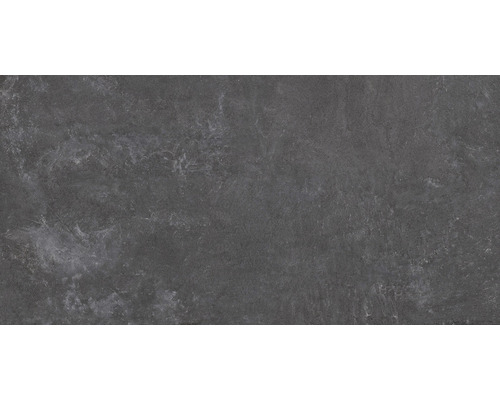 Feinsteinzeug Wand- und Bodenfliese Grunge Anthracite rektifiziert Antislip-Softoberfläche 60 x 60 x 1 cm