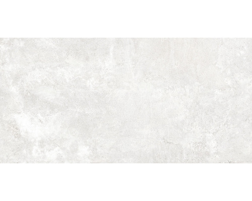 Feinsteinzeug Wand- und Bodenfliese Grunge White rektifiziert Antislip-Softoberfläche 60 x 60 x 1 cm