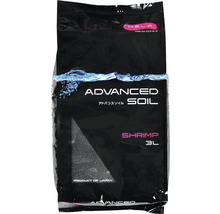 Bodengrund AQUAEL Advanced Soil Shrimp 3 l schwarz