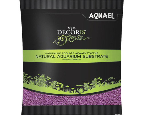 Aquarienkies AQUAEL Aqua Decoris 2-3 mm 1 kg fuchsia Verpackung Aquael Natural Aquarium Substrate