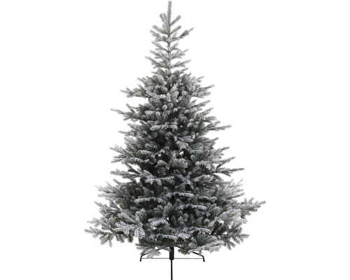 künstlicher Weihnachtsbaum Tannenbaum Everlands Grandis H 210 cm grün weiß