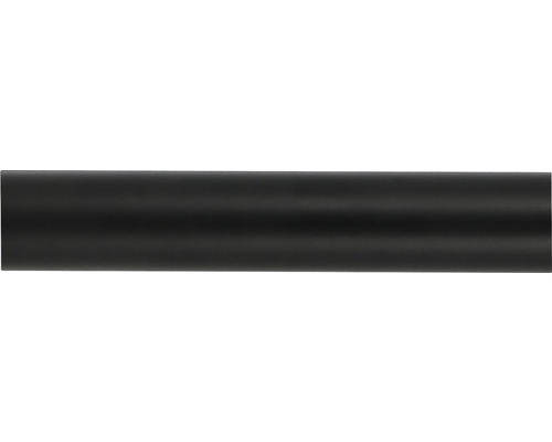 Gardinenstange Premium Black Line schwarz 150 cm Ø 20 mm Schwarzes Stahlrohr