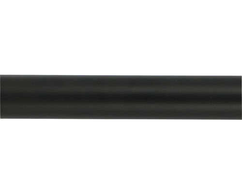 Gardinenstange Premium Black Line schwarz 250 cm Ø 20 mm Stahlrohr
