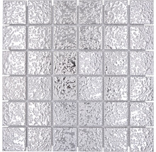 Mosaikfliese mit quadratischen Elementen