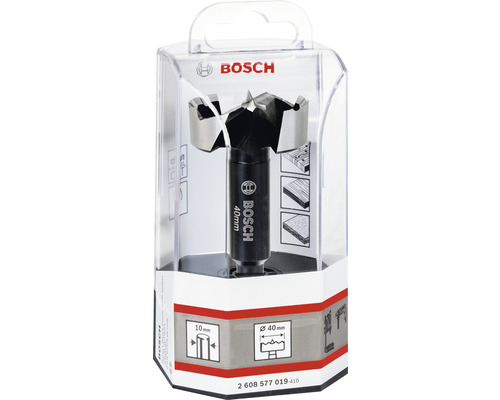 Bosch Forstnerbohrer, 40 Millimeter Durchmesser in Verpackung