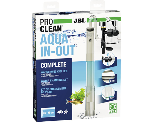 Komplettset für den Teilwasserwechsel JBL Proclean Aqua In-Out Complete JBL Pro Clean Aqua In-Out Komplett Wasserwechselset