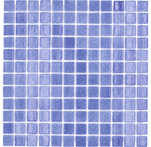 Glasmosaik VP508PUR für Poolbau blau 31,6x31,6 cm