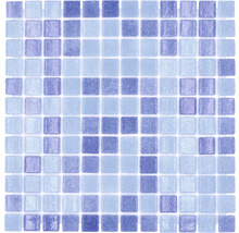 Mosaikfliese aus Glas, quadratisch