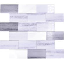 Vinyl Mosaik Selbstklebend SAM 5SW59 grau 28,8x29,4 cm-thumb-0