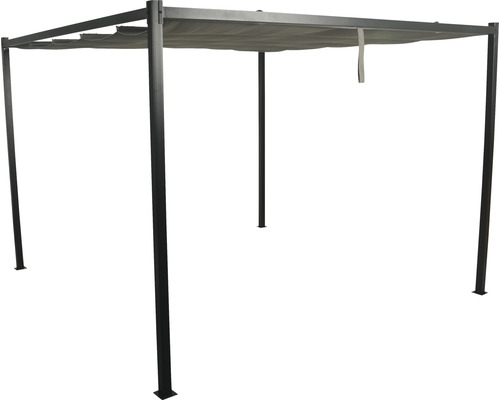 Pavillon SenS-Line Athene Pergola 300 x 300 cm Polyester, Metall anthrazit-0