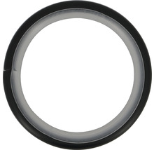 Gardinenring flach mit Gleiteinlage für Premium Black Line schwarz Ø 20 mm 10 Stk.