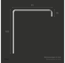 INBUS® 79962 Fenster Einstellwerkzeug 4mm — Made in Germany