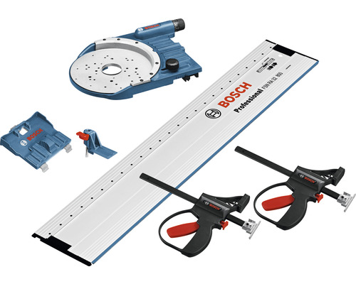 Fräsenführungsschienensystem FSN OFA 32 KIT 800 Bosch Professional für Oberfräse Bosch Führungsschienen System mit Zwingen und weiterem Zubehör