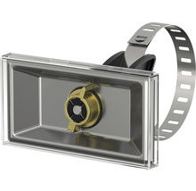 Schilderhalter Simplex 100 x 50 mm mit Spann-Band F55002-thumb-0
