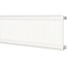 Rotheigner Ventilheizkörper Typ E (10) 6-fach (unten rechts oder seitlich) 300 x 500 mm weiß mit Befestigungslaschen