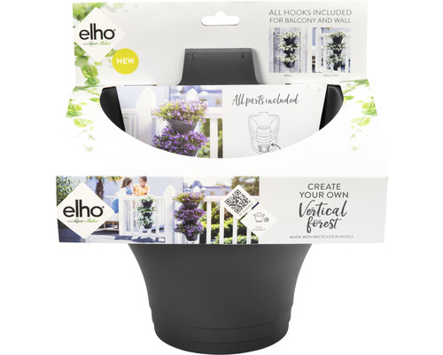 Elho Pflanztopf mit Verpackung für Balkon und Wand