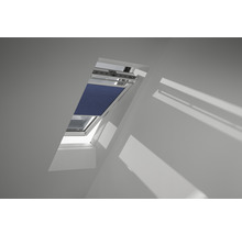 Velux Plissee-Faltstore solarbetrieben nachtblau uni FSC F06 1156SWL-thumb-0