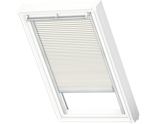 Velux Wabenplissee-Faltstore elektrisch lichtgrau uni FMC CK04 1172SWL