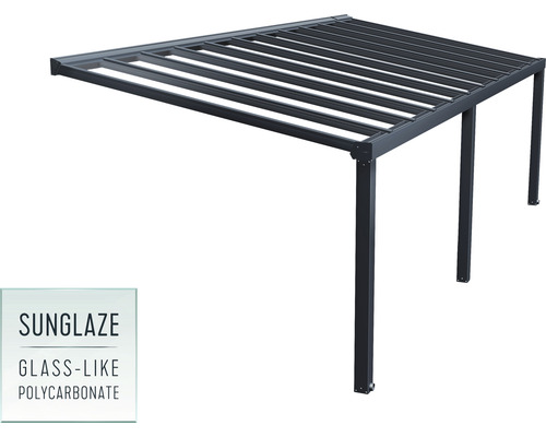 Pergola mit Rahmenstruktur