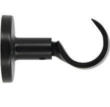 Träger 1-läufig für Loft & Premium Black Line schwarz Ø 20/28 mm 6 cm lang 1 Stk.